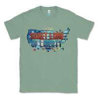 Sage Sweet land of liberty Classic Tee - FaDigitalArtStudio