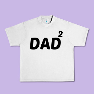 Dad Squared Urban Heavy Tee Designed By Artisfamous