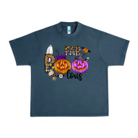 Midnight Navy Fab Boo Lous Urban Heavy Tee - CowhideDigitalArt