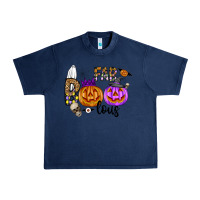 Navy Fab Boo Lous Urban Heavy Tee - CowhideDigitalArt