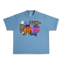 Pebble Blue Fab Boo Lous Urban Heavy Tee - CowhideDigitalArt
