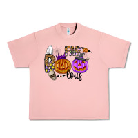 Salmon Fab Boo Lous Urban Heavy Tee - CowhideDigitalArt