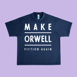 Basic Orwell 1984 - Anti Trump Gift Political Urban Heavy Tee Designed By Artisfamous
