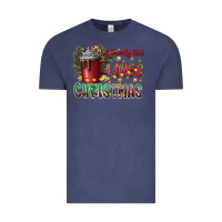 Vintage Denim afamilytloveschristmas Vintage Tee - CowhideDigitalArt