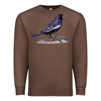 Chestnut Lark Bunting Colorado State Bird Premium Sweatshirt - RanaPortraitStore