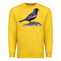 Lemon Lark Bunting Colorado State Bird Premium Sweatshirt - RanaPortraitStore