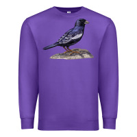 Purple Lark Bunting Colorado State Bird Premium Sweatshirt - RanaPortraitStore