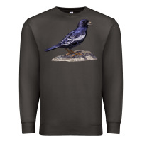 Smoke Lark Bunting Colorado State Bird Premium Sweatshirt - RanaPortraitStore