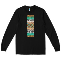 Black fall pattern Long Sleeve Tee - Artiststas