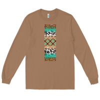 Toasted Coconut fall pattern Long Sleeve Tee - Artiststas