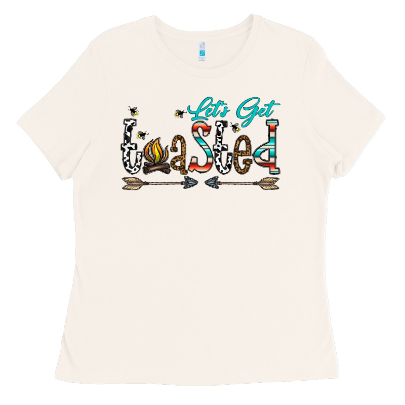 Let's Get Toasted Ladies Tee by CowhideDigitalArt | Teevron