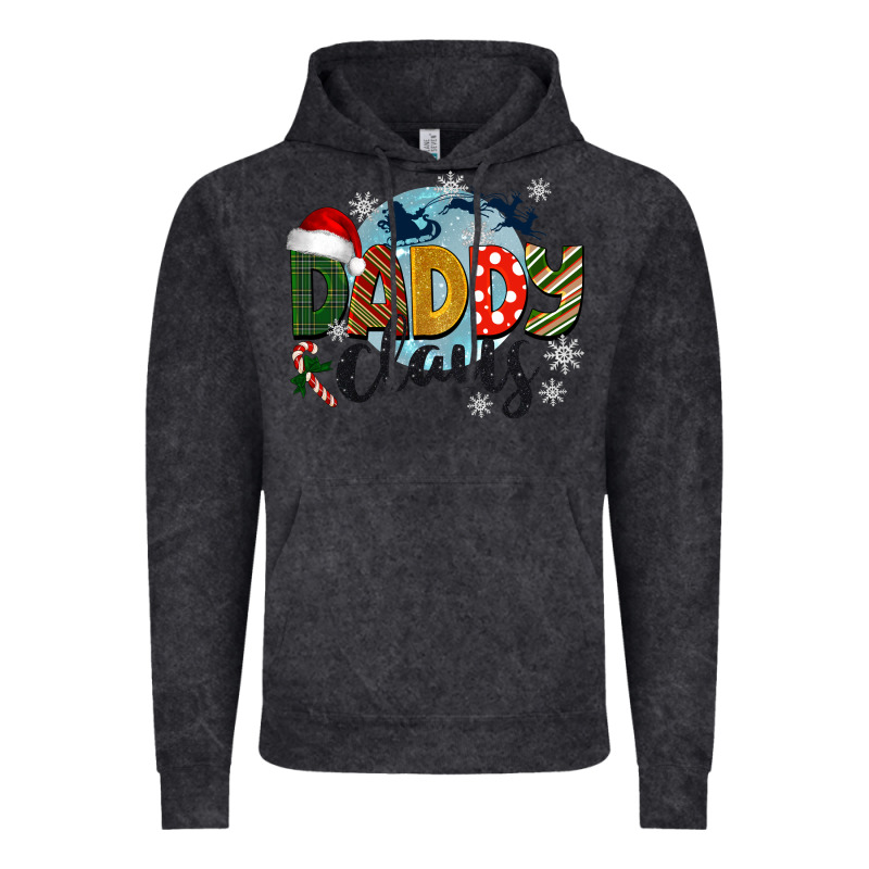 Daddy Claus Christmas Vintage Hoodie by BarkalooDesign | Teevron