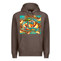 Coffee just peachy peach tumbler Premium Hoodie - BarkalooDesign