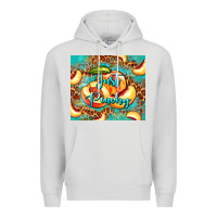 Dove Grey just peachy peach tumbler Premium Hoodie - BarkalooDesign