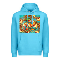 Ocean Blue just peachy peach tumbler Premium Hoodie - BarkalooDesign