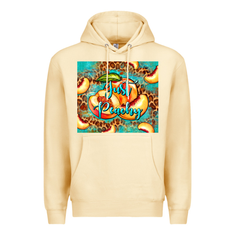 Just Peachy Peach Tumbler Premium Hoodie by BarkalooDesign | Teevron