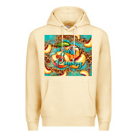 Pina Colada just peachy peach tumbler Premium Hoodie - BarkalooDesign