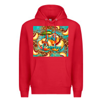 Red just peachy peach tumbler Premium Hoodie - BarkalooDesign