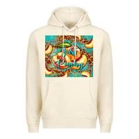 Sandshell just peachy peach tumbler Premium Hoodie - BarkalooDesign