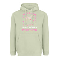 Matcha Just A Girl Who Loves Whippets Heavyweight Hoodie - Bettercallsaul