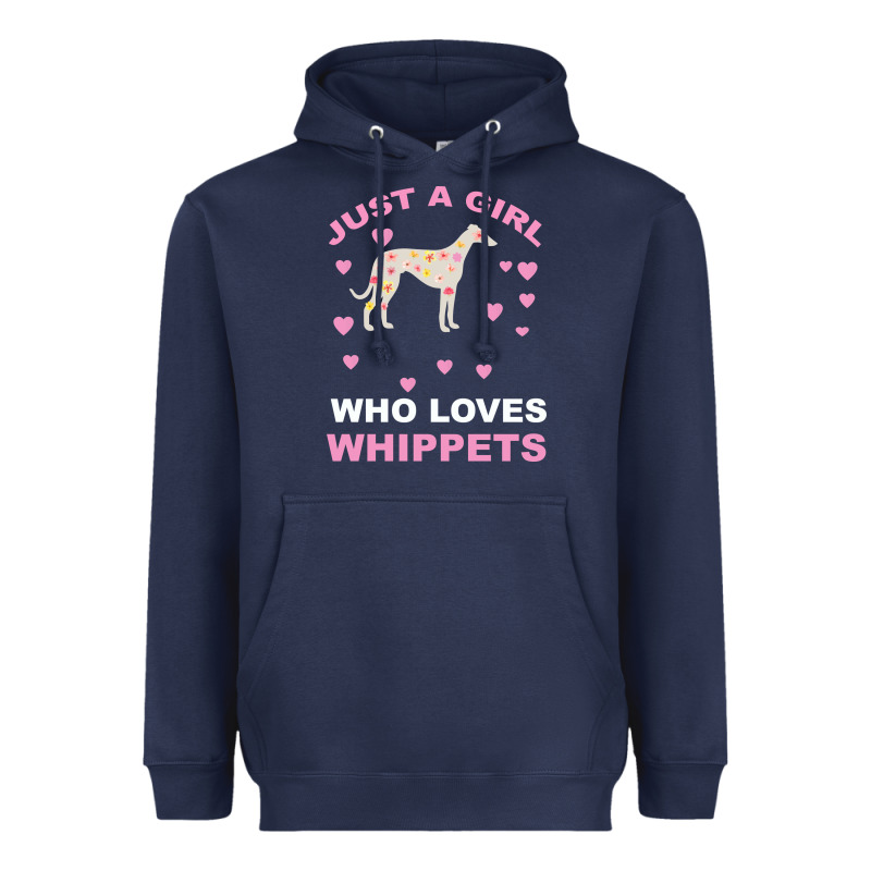 Just A Girl Who Loves Whippets Heavyweight Hoodie by Bettercallsaul | Teevron