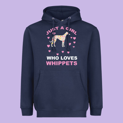 Just A Girl Who Loves Whippets Heavyweight Hoodie Designed By Bettercallsaul