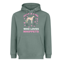 Sage Just A Girl Who Loves Whippets Heavyweight Hoodie - Bettercallsaul