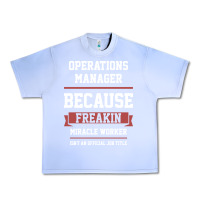 Grape Ice Operations Manager - Cool Gift Job Urban Heavy Tee - artisFamous