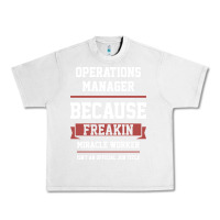 Lunar Rock Operations Manager - Cool Gift Job Urban Heavy Tee - artisFamous