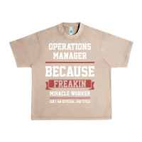 French Oak Operations Manager - Cool Gift Job Urban Heavy Tee - artisFamous