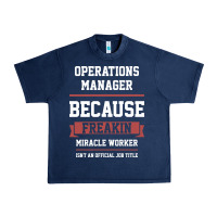 Navy Operations Manager - Cool Gift Job Urban Heavy Tee - artisFamous