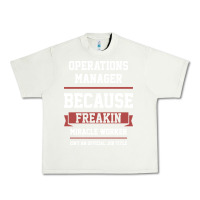 Pistachio Operations Manager - Cool Gift Job Urban Heavy Tee - artisFamous