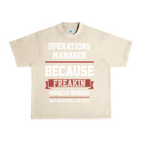 Sandshell Operations Manager - Cool Gift Job Urban Heavy Tee - artisFamous