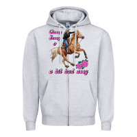 Heather Grey classy sassy & a bit bad assy Zipper Hoodie - RanaPortraitStore