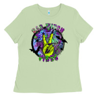 Matcha bad witch vibes Ladies Tee - SublimationCraftShop