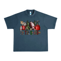 Midnight Navy tis the season Urban Heavy Tee - SublimationCraftShop