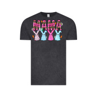 Vintage Black Easter Day Mamaa Vintage Tee - CowhideDigitalArt