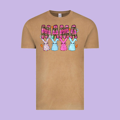 Easter Day Mamaa Vintage Tee Designed By Cowhidedigitalart