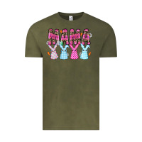 Vintage Olive Easter Day Mamaa Vintage Tee - CowhideDigitalArt