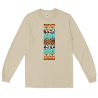 Mushroom fall pattern Long Sleeve Tee - Artiststas