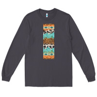 Smoke fall pattern Long Sleeve Tee - Artiststas