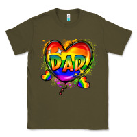 Army Green Dad pride Classic Tee - FaDigitalArtStudio