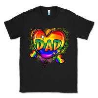 Black Dad pride Classic Tee - FaDigitalArtStudio