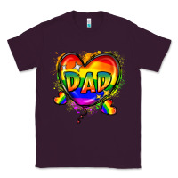Plum Dad pride Classic Tee - FaDigitalArtStudio