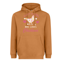 Meerkat Just A Girl Who Love Chickens Heavyweight Hoodie - Bettercallsaul