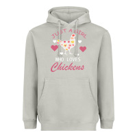 Moon Dust Just A Girl Who Love Chickens Heavyweight Hoodie - Bettercallsaul