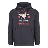Smoke Just A Girl Who Love Chickens Heavyweight Hoodie - Bettercallsaul