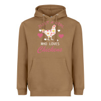 Toasted Coconut Just A Girl Who Love Chickens Heavyweight Hoodie - Bettercallsaul