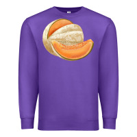 Purple colorado cantaloupe png Premium Sweatshirt - RanaPortraitStore