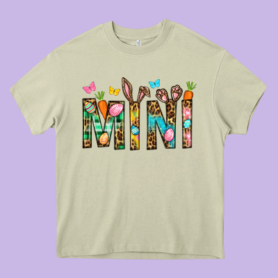 Easter Mini Heavy Core Tee Designed By Bundleandbundleshop